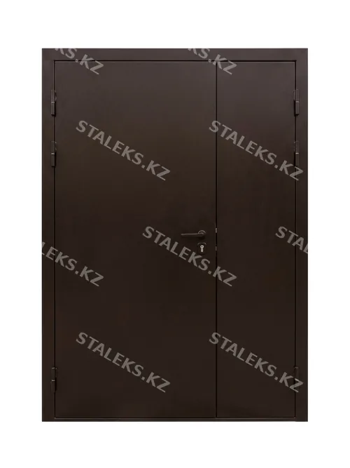 ДСТ — двустворчатая глухая входная дверь — купить в Алматы | STALEKS